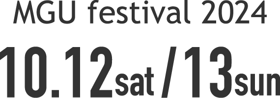 2024.10.12 SAT / 13 SUN